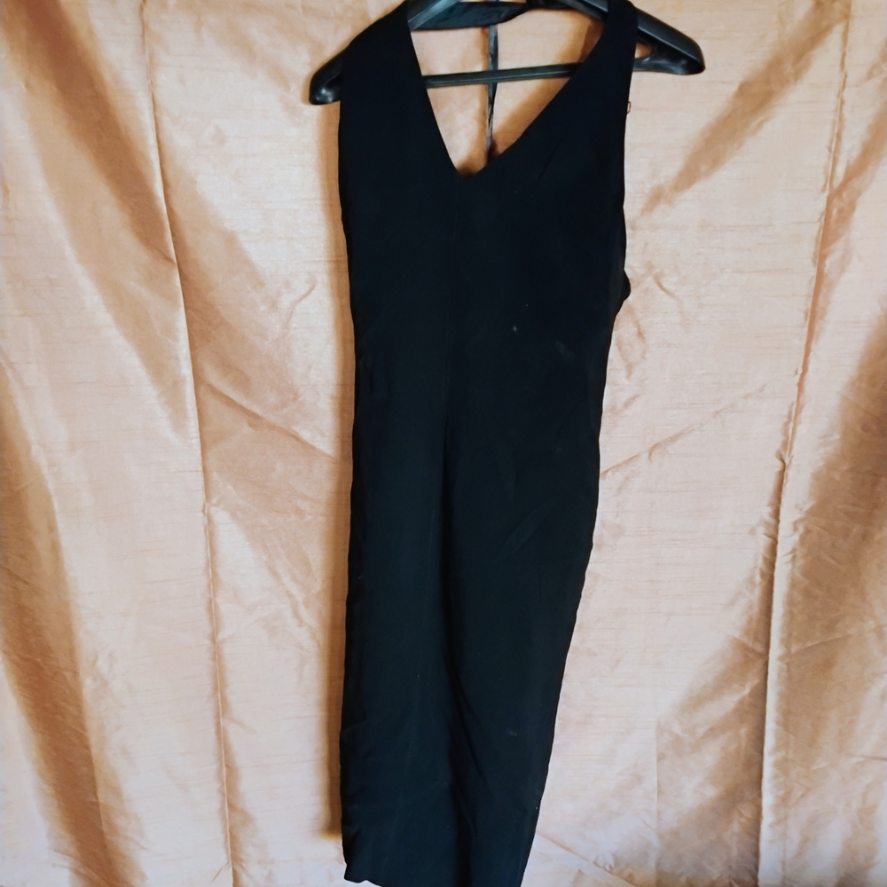 Ralph Lauren Black Backless Dress